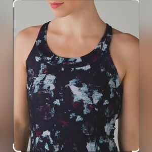 Lululemon Enhearten Tank Top Static Blossom Size 6
